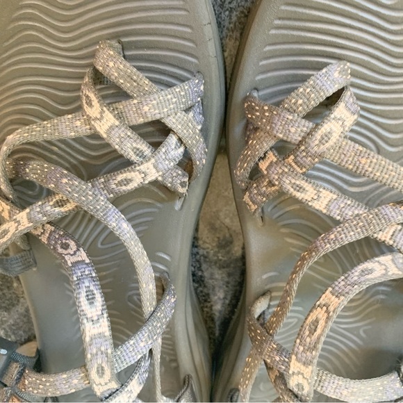 CHACO Z / Cloud pink gray sandals women’s shoes size 8 - Picture 5 of 14